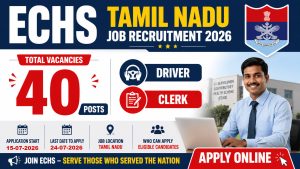 ECHS Tamil Nadu Jobs